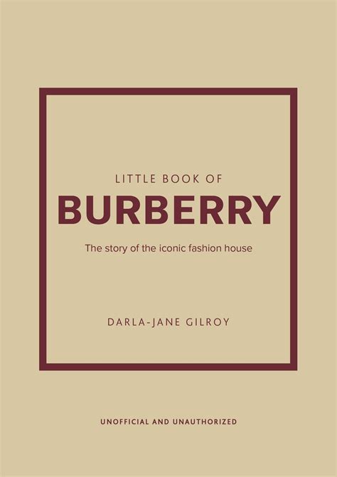 burberry book|little book of Burberry.